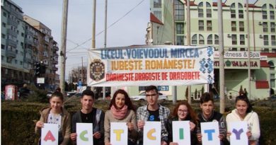 Liceul „Voievodul Mircea” a promovat în cadrul unui program european, Dragobetele Liceul „Voievodul Mircea” a promovat în cadrul unui program european, Dragobetele