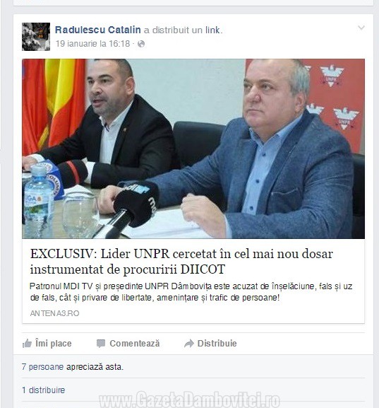 Radulescu Catalin - consilier municipal PSD Targoviste