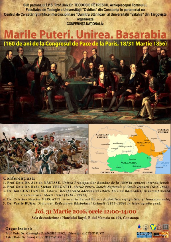 Afis Marile Puteri_Unirea_Basarabia