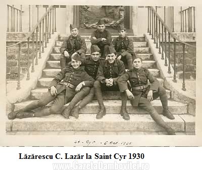 Lăzărescu C. Lazăr la Saint Cyr 1930