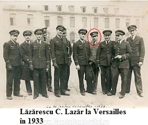 Lăzărescu C. Lazăr la Versailles în 1933