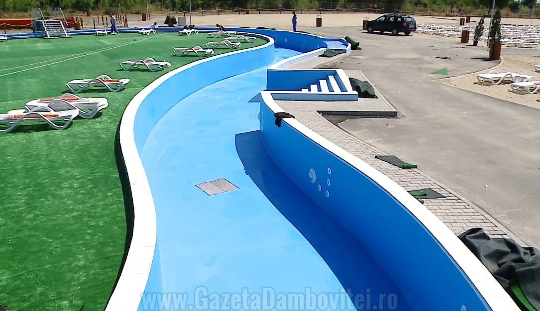 Lazy River (râu apa lina)-Adâncime: 90 cm;