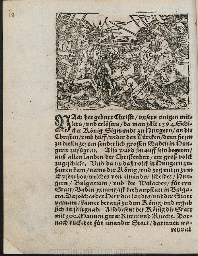 Johann Schiltberger, despre bătălia de la Nicopole