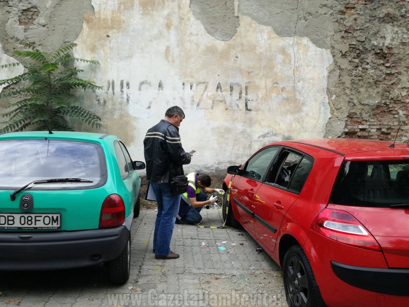 masina-vandalizata-targoviste-2