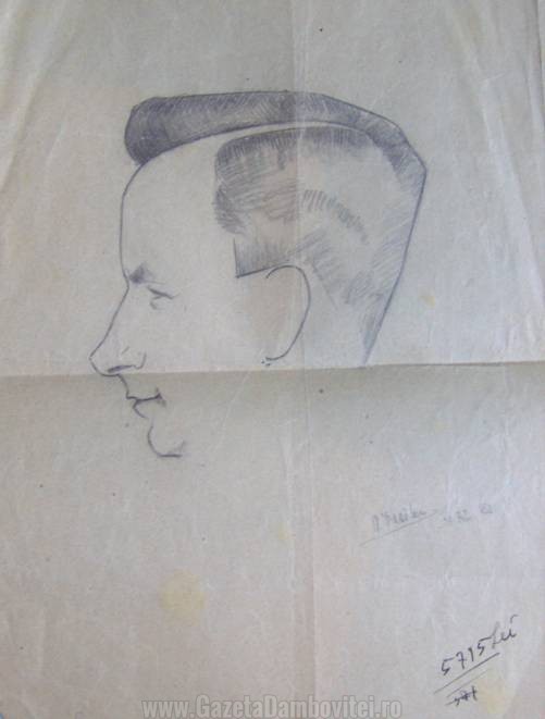 Crochiu de Alexandru Vasilescu, 1932