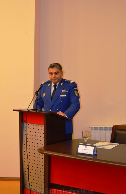 Colonel Matei Viorel – Dumitru, noul inspector şef al Inspectoratului de Jandarmi Judeţean Dâmboviţa