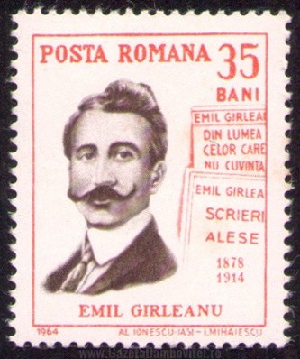 Timbru Poșta Română - Emil Gârleanu