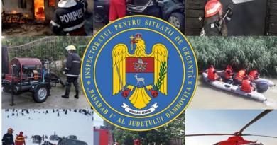 Acţiuni de intervenţie şi activităţi preventive ale ISU “Basarab I” Dâmboviţa în perioada 03 – 09 august 2020 Acţiuni de intervenţie şi activităţi preventive ale ISU “Basarab I” Dâmboviţa în perioada 03 – 09 august 2020