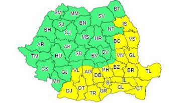 Dâmbovița este sub Cod Galben de caniculă și vânt Dâmbovița este sub Cod Galben de caniculă și vânt