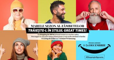 Începe Marele Sezon al zâmbetelor la Ploiești Shopping City: atmosferă de Sărbători, concursuri cu premii și serviciu gratuit de împachetat cadouri Începe Marele Sezon al zâmbetelor la Ploiești Shopping City: atmosferă de Sărbători, concursuri cu premii și serviciu gratuit de împachetat cadouri