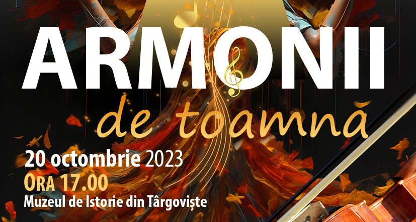 afiș armonii de toamna concert simfonic