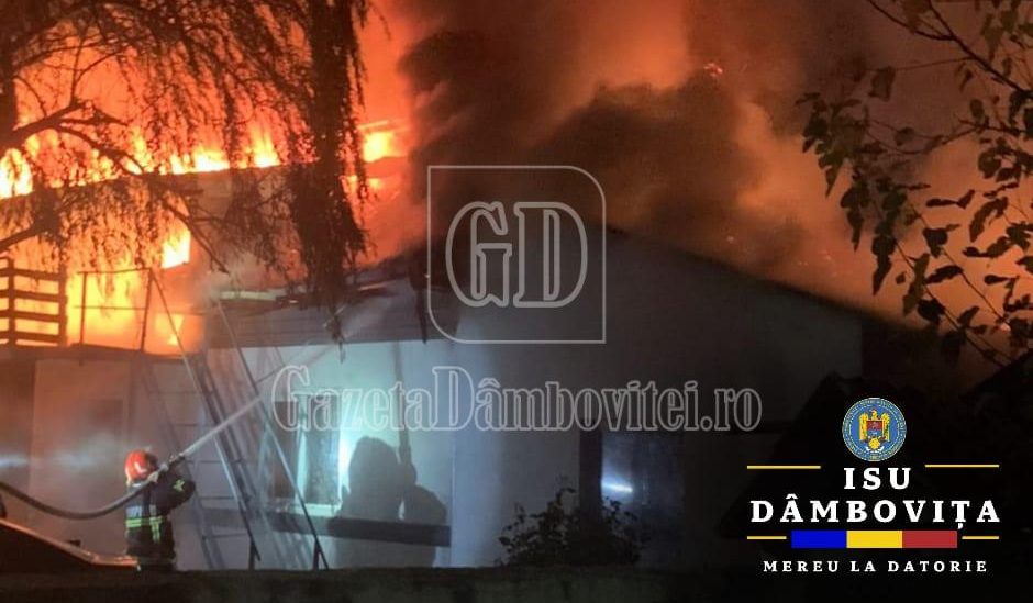 incendiu vizuresti octombrie 2023