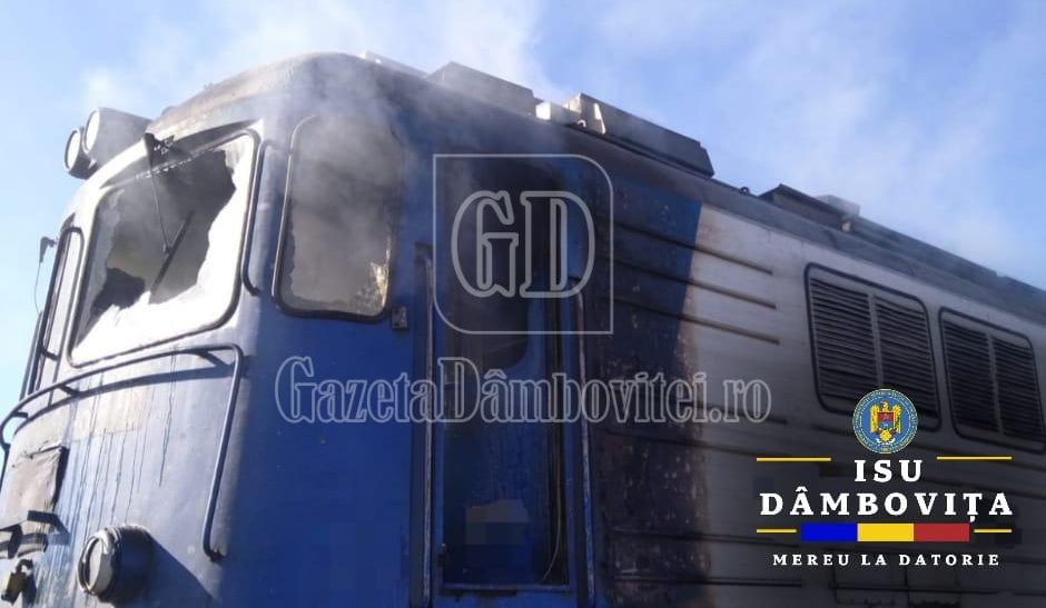 incendiu locomotiva titu fusea noiembrie 2023