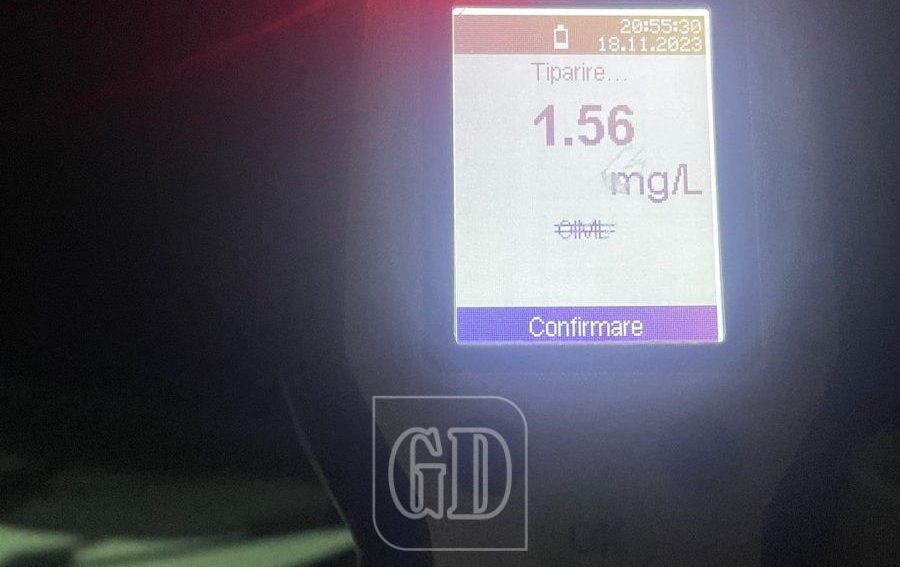 Un bărbat din Bucșani a plecat la drum băut și fără permis, cu mașina.