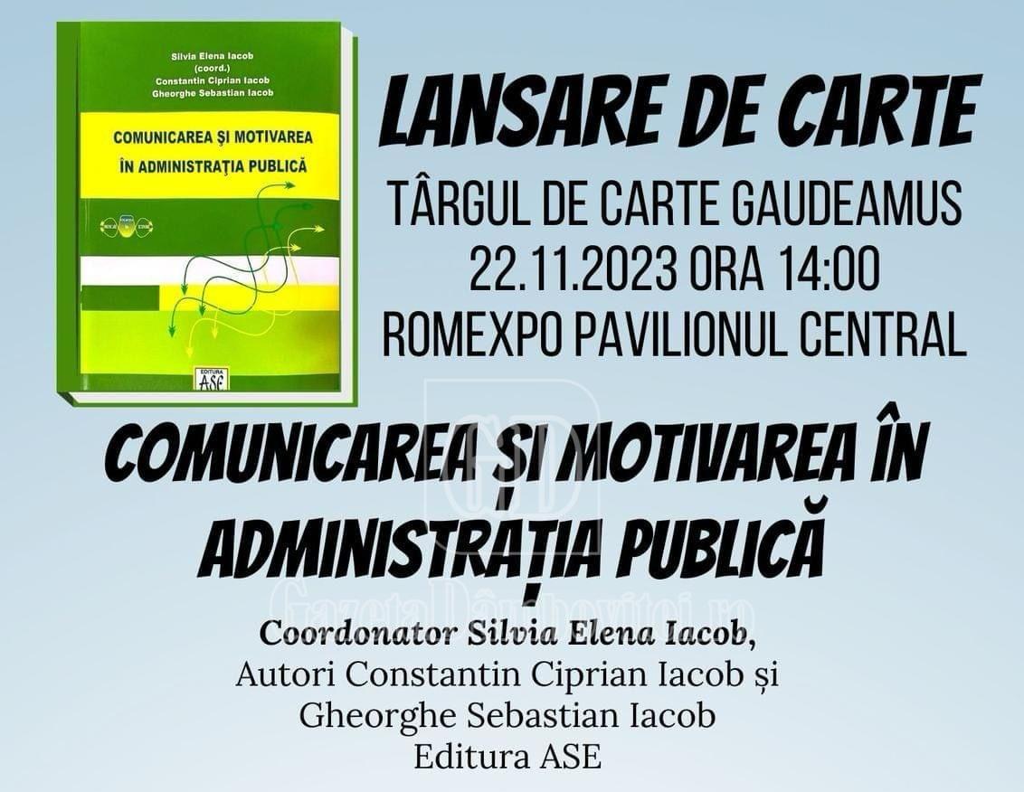 lansare de carte comunicarea si motivarea 2