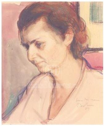 corneliu baba portret de femeie