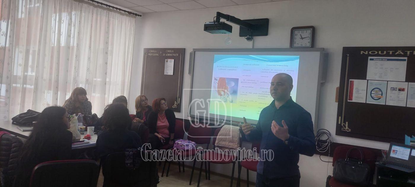 centrul antidrog conferinta profesori