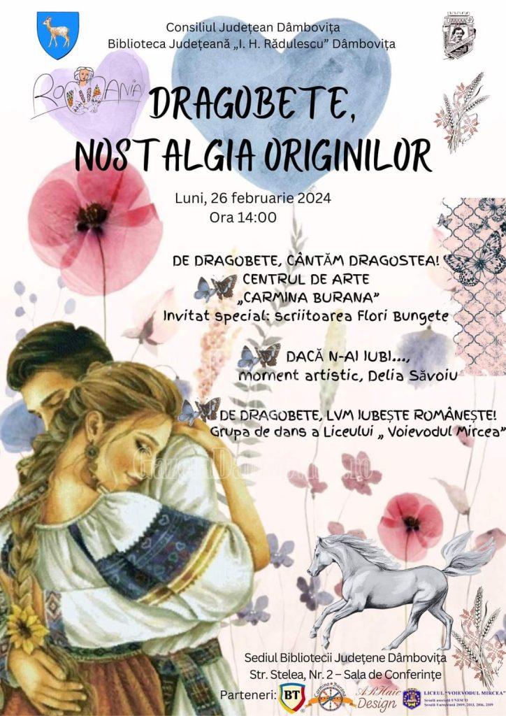 Afis Dragobete nostalgia originilor