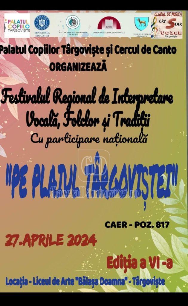 afis pe plaiul targovistei 2024