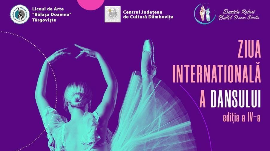 afis ziua internationala a dansului 2024