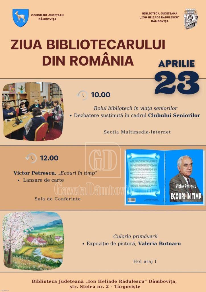 ziua bibliotecarului 2024