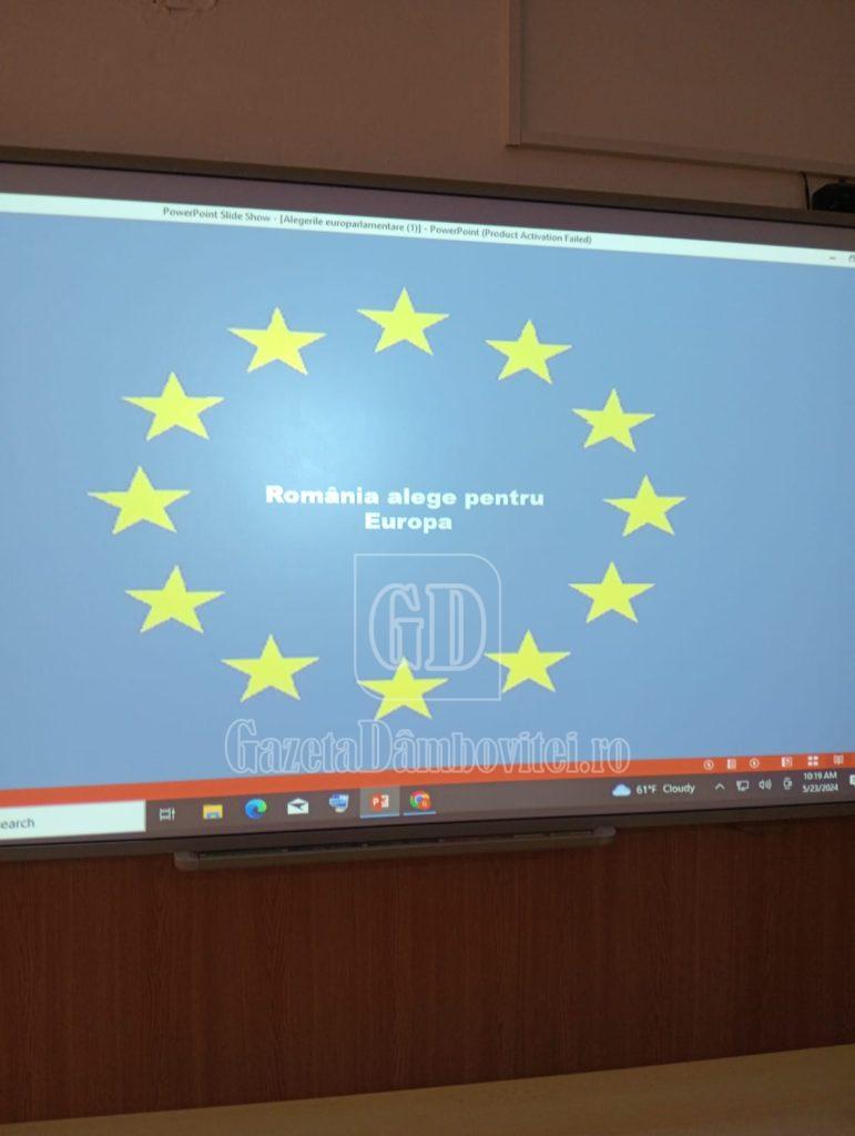 actiune informare europarlamentare 2