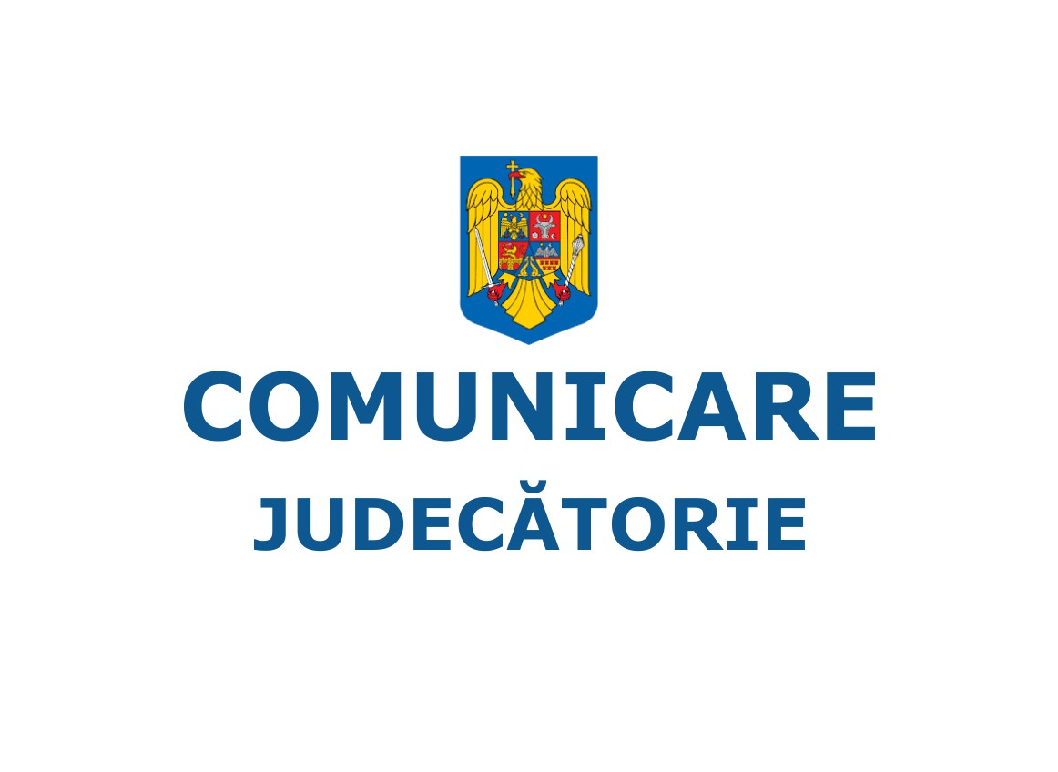 comunicare judecatorie