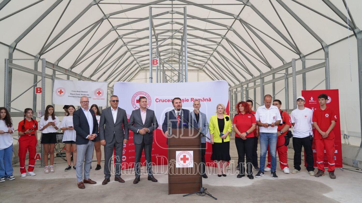 inaugurare depozit crucea rosie 1