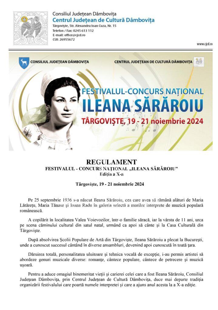 regulament ileana sararoiu 1
