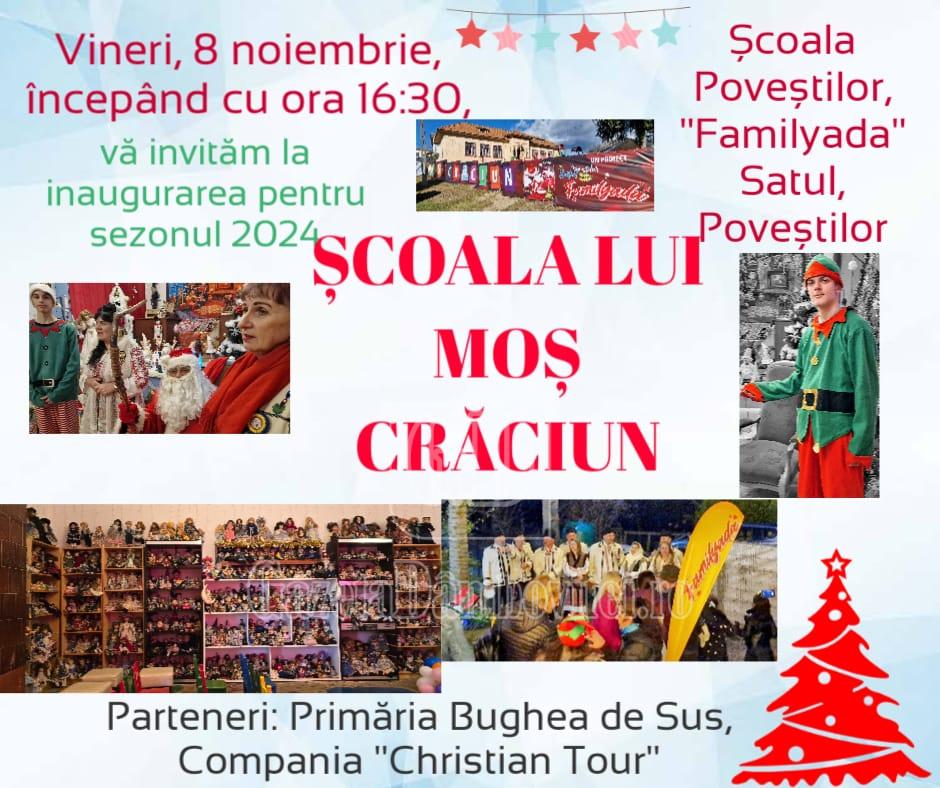 afis scoala lui mos craciun