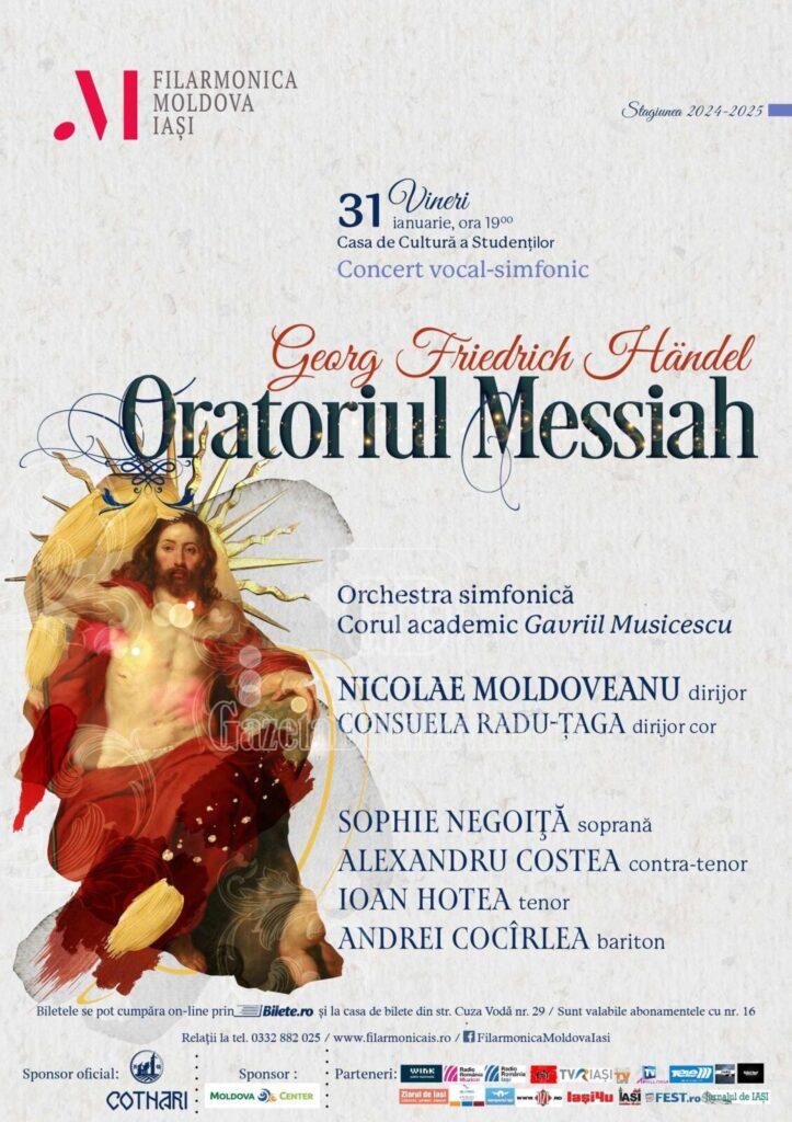 oratoriul messiah afis
