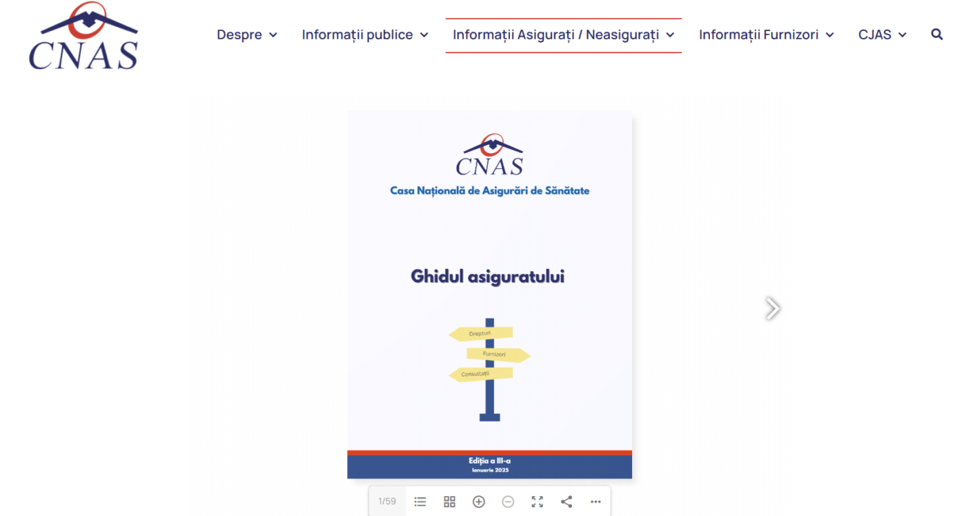 ghidul asiguratului