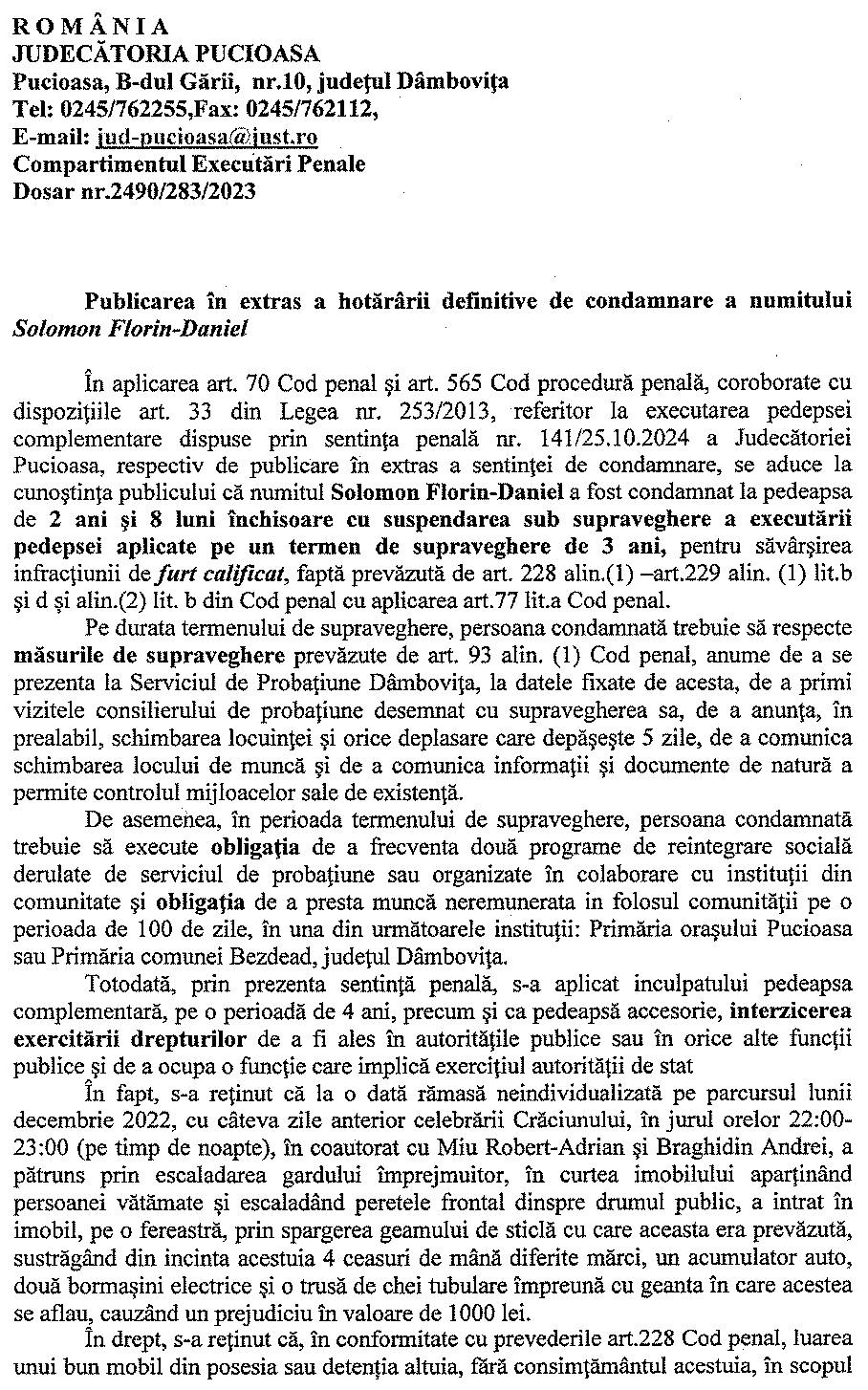 xtras condamnare1