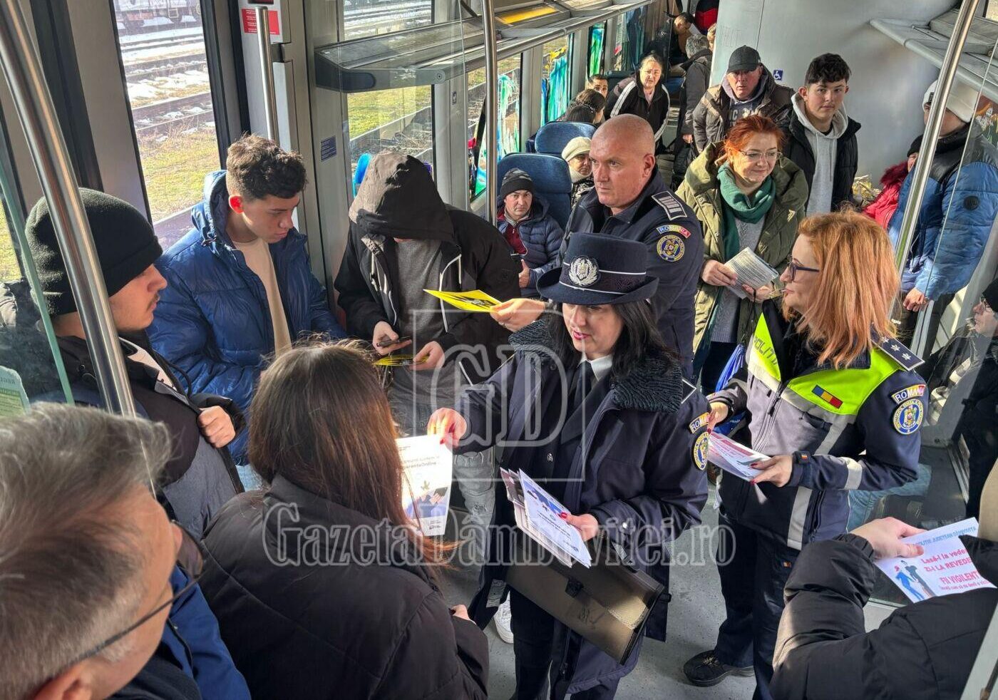 actiune antidrog tren