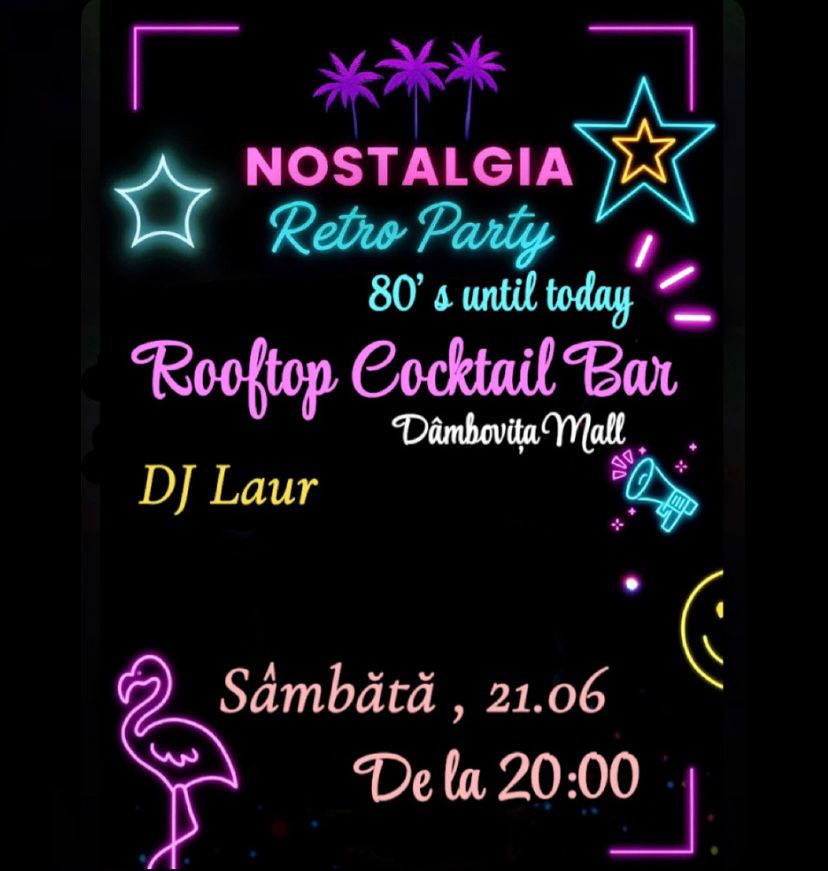 afis nostalgia retro party mall