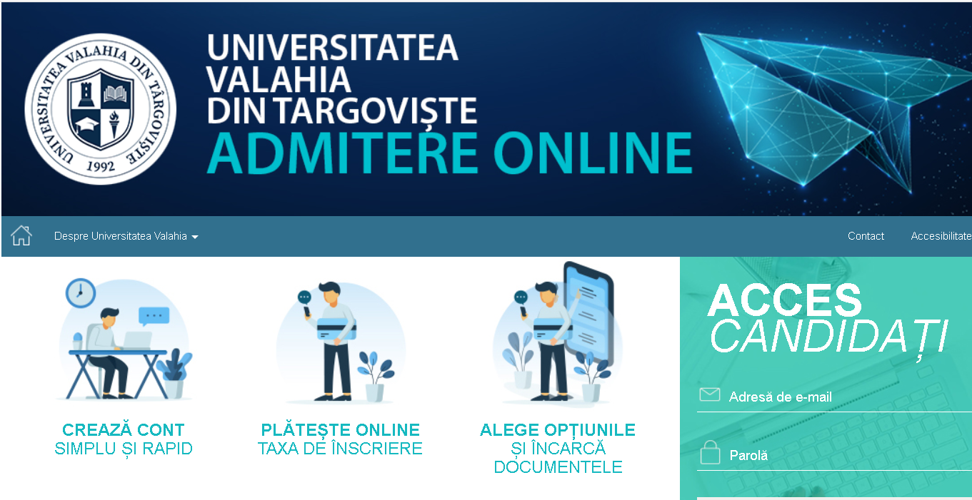 admitere uvt