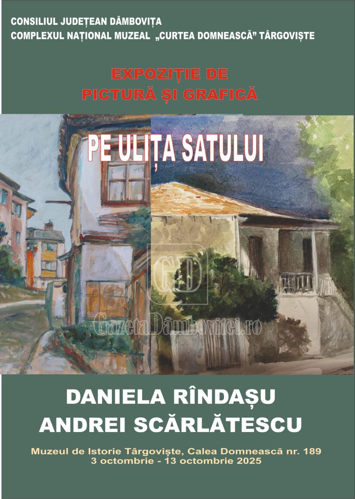 afis pe ulita satului