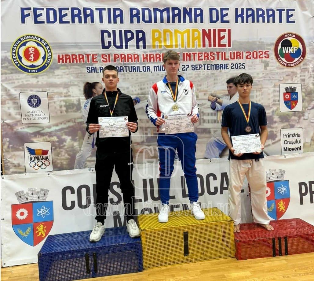 trei sportivi de la cs târgoviște, pe podium la cupa româniei de karate interstiluri (1)