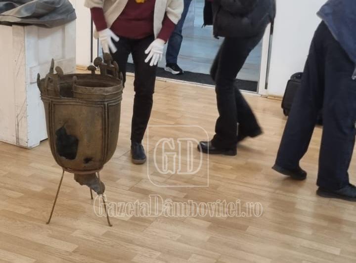 Cazanul hunic descoperit la Ionești (județul Dâmbovița)