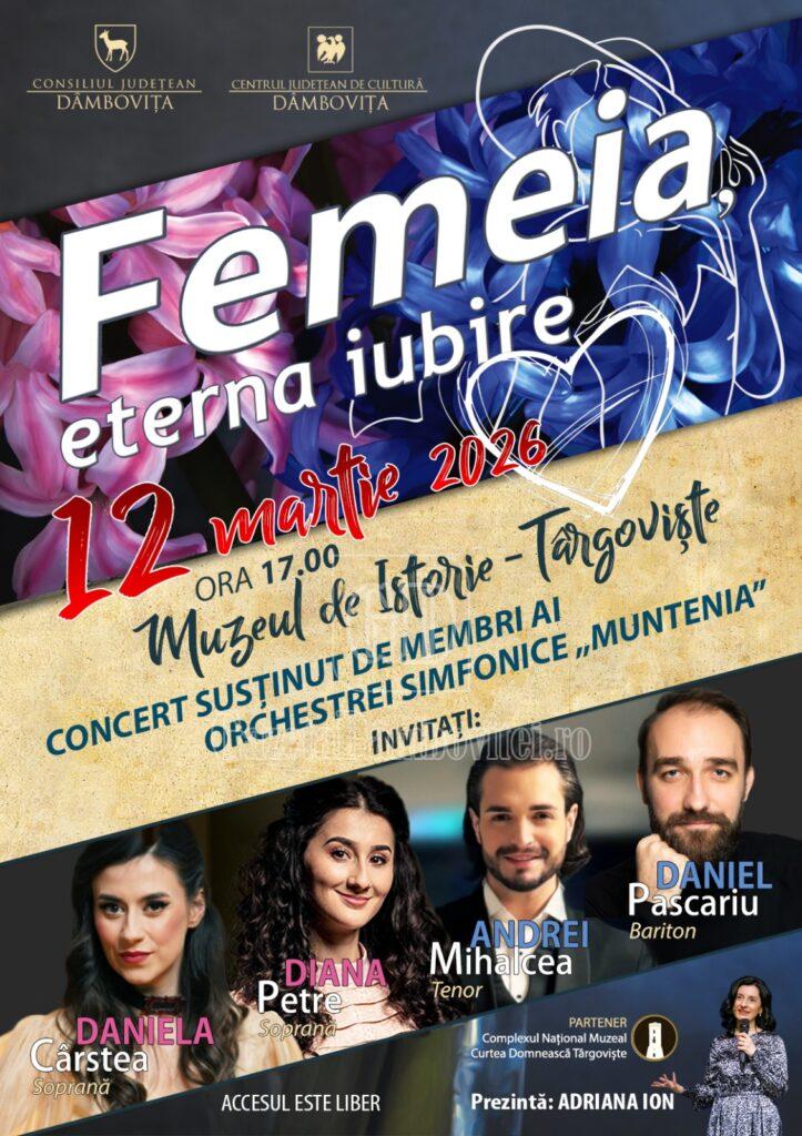 afis cocert martie 2026