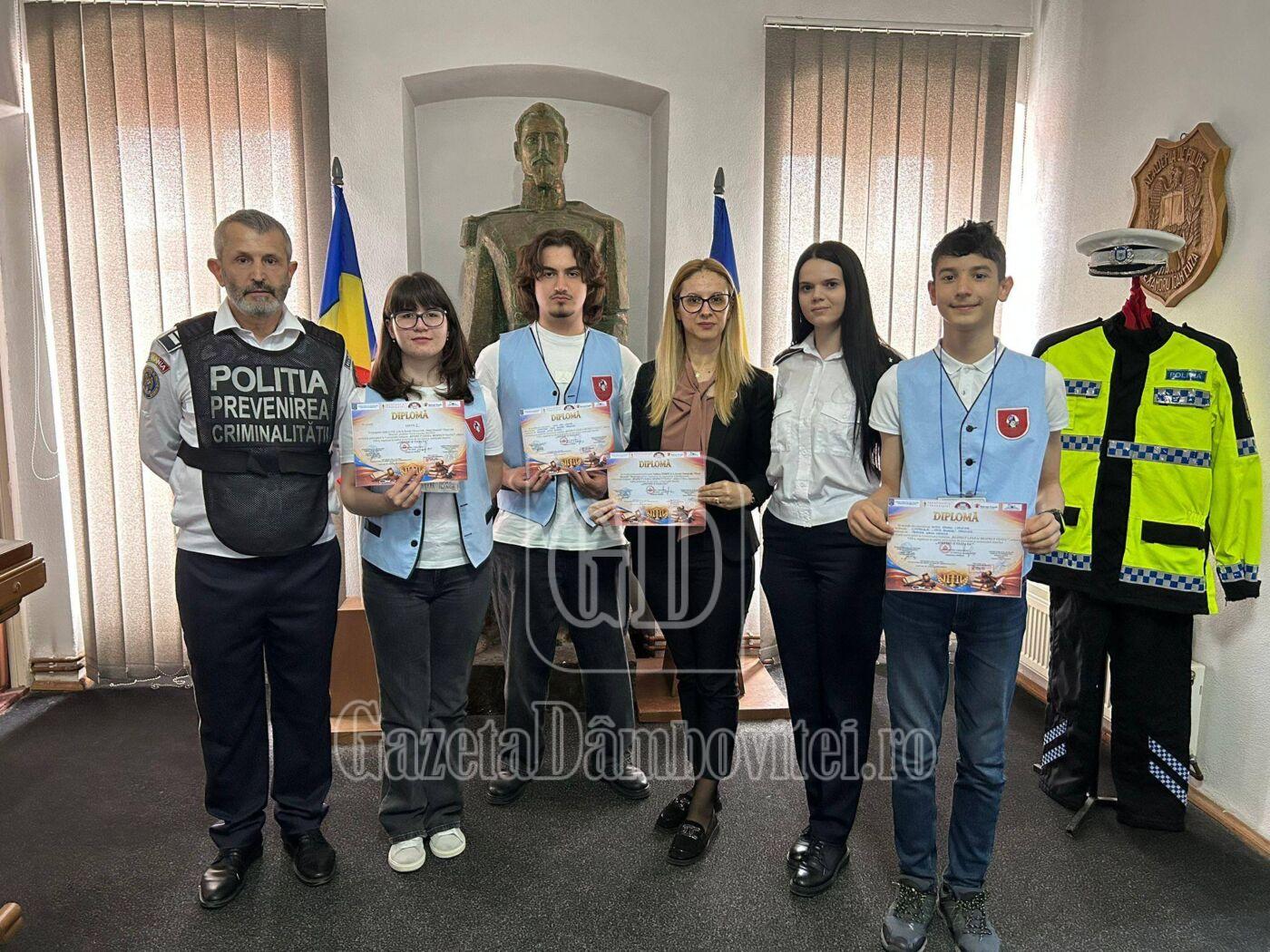 matei basarab elevi concurs politie