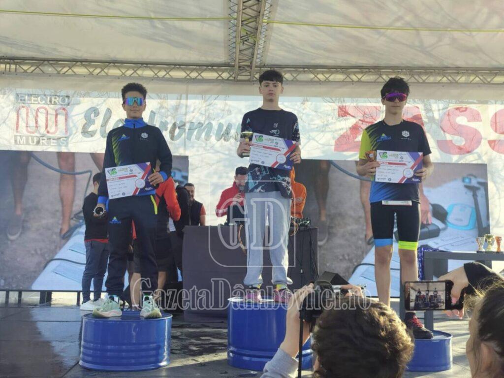 dâmbovițeanul andrei tudor dobre, campion național la duatlon tehnic & trikids (1)