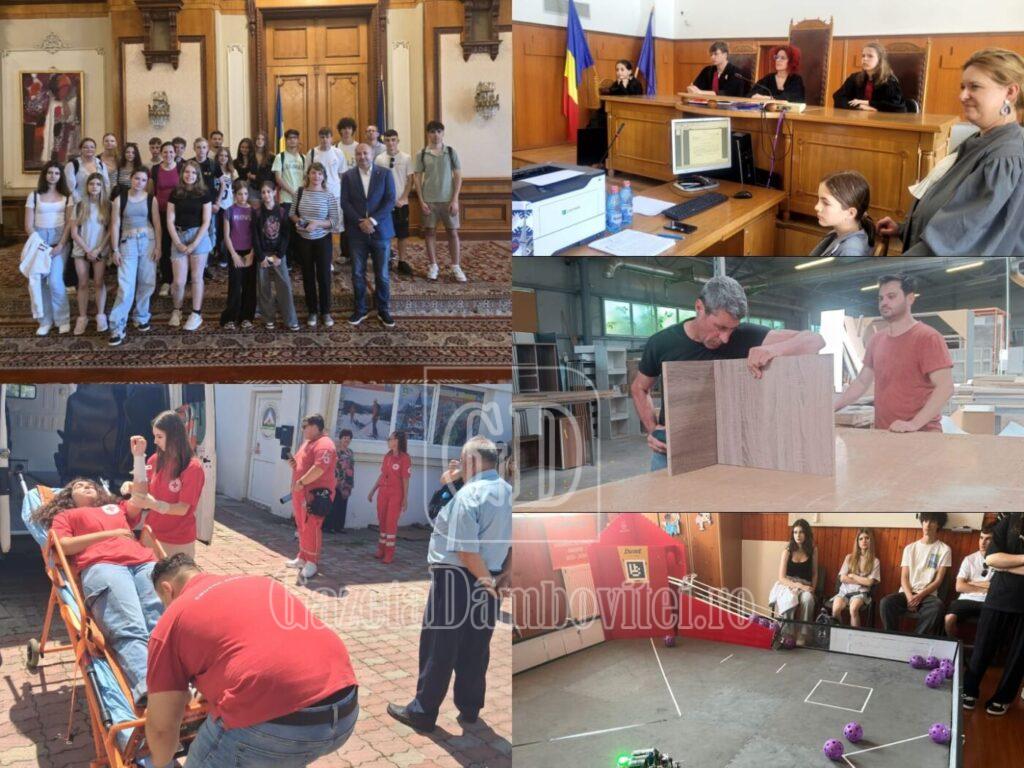 elevii germani, în vizită la cn „constantin carabella”