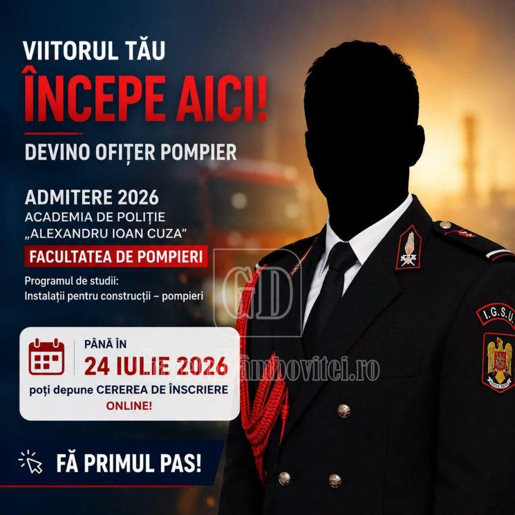 admitere pompieri