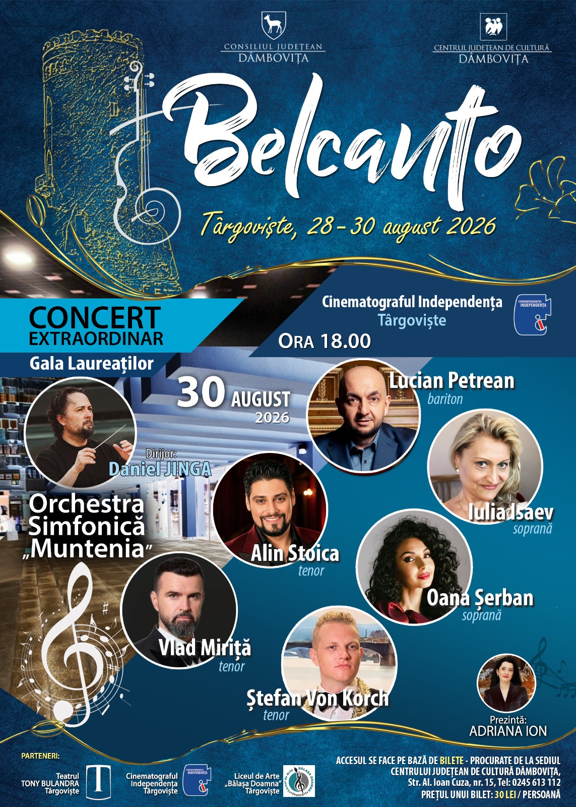 afiș galĂ belcanto