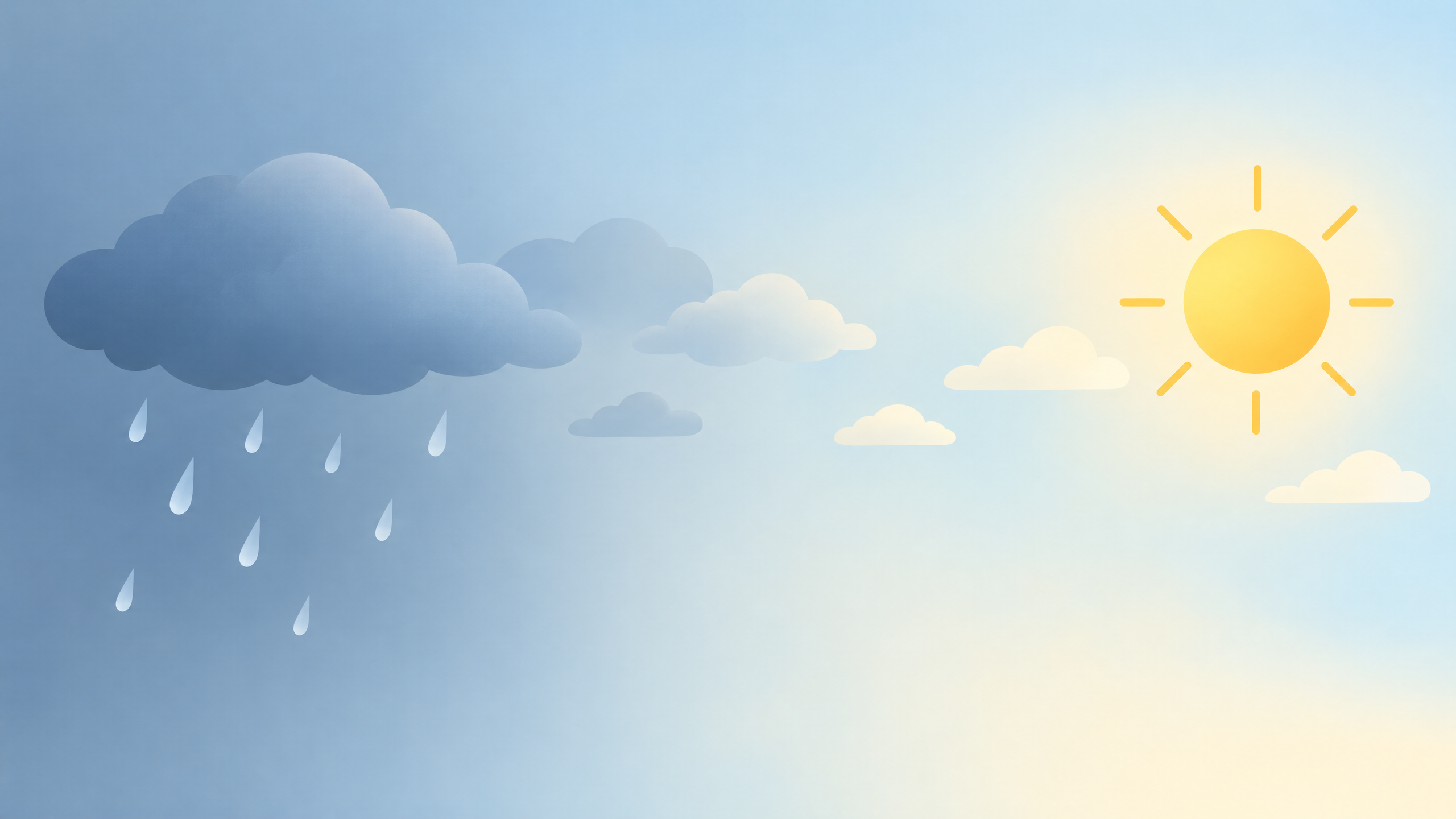 grafica meteo tranzitie ploaie soare